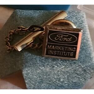 Vintage Ford Marketing Institute Sterling Silver Tie Tack Pin